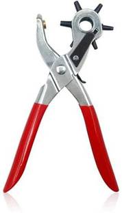 DIGICOP Leather Belt Hole Punch Plier Eyelet Puncher Revolve Sewing Machine Bag Setter Tool Watchband Strap Household leathercraft Punch Plier