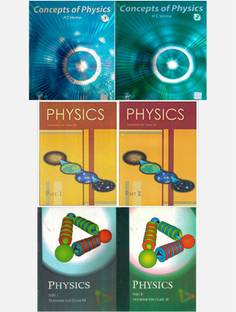 Ncert Physics Class 11 And 12 + HC Verma Part 1 And Part 2 By BOOKWISE SELLER