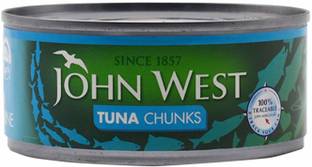 John West Tuna Chunks in Brine , 145g Chunks