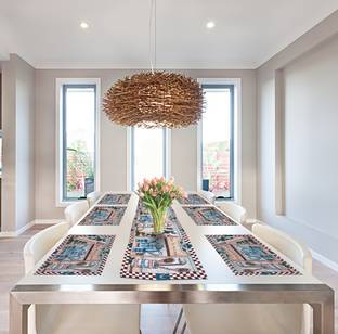 PRAKARTIK Multicolor 180 cm Table Runner