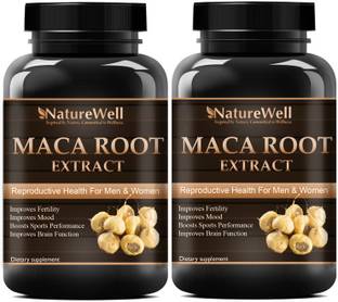Naturewell Natural Maca root Extract (Pack Of 2) Ultra
