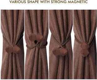 HomeCloud Brown Tieback Hook Metal