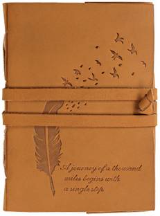 GOLDLINE Handcrafted Regular Diary Unruled 200 Pages