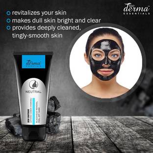 True Derma Essentials Activated Carbon (Charcoal) Blackhead Removal Peel Off Mask