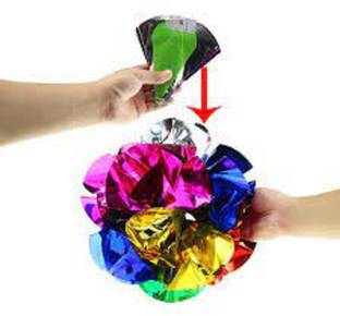 R.s.Magic Tricks Medium Size Spring Flowers Bouquet for Flower Magic Tricks Magic kit Gag Toy