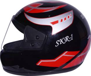 Sonax-1 SKR RED KIMI FULL FACE HELMET (ISI APPROVED) Motorbike Helmet