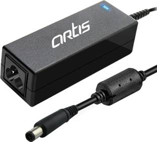 artis 45Watt Laptop Adapter without Power cord Compatible with 19.5V/2.31A,Pin Size: 4.5 x 3.0 mm (BIS Certified) 45 W Adapter