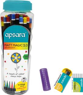 APSARA Matt Magic 2.0 Pencils 50 Pcs Jar Pencil
