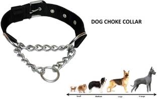 Hachiko Dog Choke Chain Collar