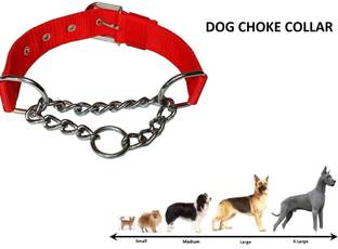 Hachiko Dog Choke Chain Collar