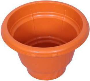 god of goods (6pcs) 8inches high quality gamla for home decorative round pots terrace balcony Plant Container Set