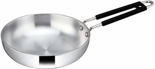 CARNIVAL Aluminium induction based frypan 1 ltr pure virgin aluminium Fry Pan 20 cm diameter 1 L capacity