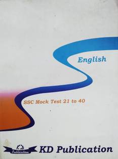 English (SSC Mock Test 21 To 40