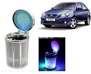 Autovea Hyundai Verna Transform Silver Plastic Ashtray