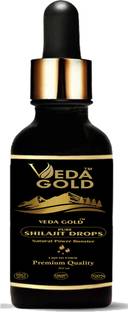 VEDA GOLD shilajit liquid , Pure Shilajit Drops Liquid Form (30 Ml)
