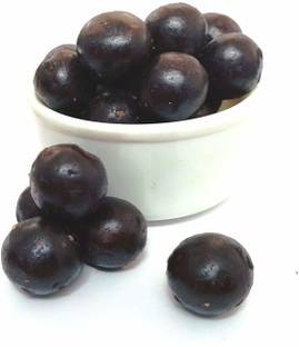 Organic Bites Chatpati Churan Goli Mukhwas I Chatpat Candy (Sweet & Sour Pills Black) Khatti Mithi Digrestive Candy