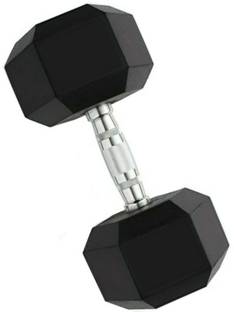 Sahib Trader 10kg Hex Dumbbell Single Piece Fixed Weight Dumbbell