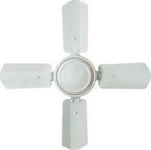 Sameer Gati 24 white 600 mm Silent Operation 4 Blade Ceiling Fan