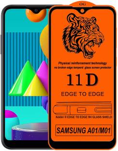Rofix star Edge To Edge Tempered Glass for Samsung Galaxy A01