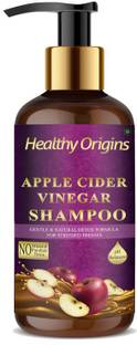 Healthy Origins Apple Cider Vinegar Hair Shampoo, SLS, Paraben & Sulphate Free for Men and Women