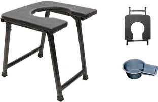 MUBBA Bedside toilet seat and portable artificial Commode Shower Chair