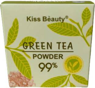 Kiss Beauty Green Tea Poweder  Compact