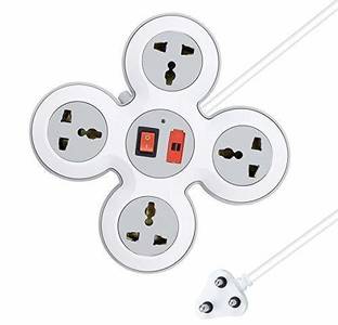 ambert 4-socket 1-switch ultra compact design power strip universal socket surge protector 4  Socket Extension Boards