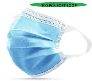 MaxxPro Non woven 3 Layer disposable surgical mask with super soft loop with nose pin Surgical Mask With Melt Blown Fabric Layer