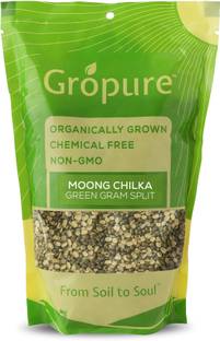 Gropure Organic Moong Dal (Split)