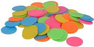 Bal samrat Multicolor Color Plain Token/Coins Pack of 100