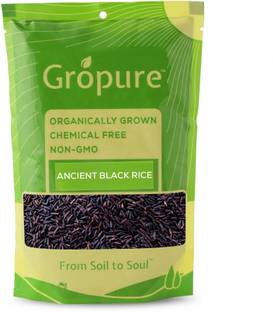Gropure Organic Black Rice Black Forbidden Rice
