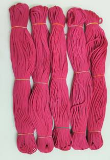 UVV macrame cord in colour dark pink (Rani) set of 5 in each bundle 50 m cord