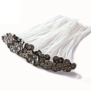 MAGICMOON 5 INCHES CANDLE MAKING WICK , WAX COATED CANDLE WICK THREAD Candle