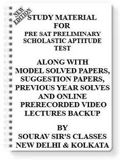 Study Material For Pre Sat Preliminary Scholastic Aptitude Test [set Of 7 Books] With Model Question Papers + Topicwise Analysis + Mcq Questions + Special Practice Set