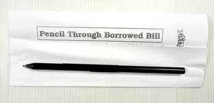A SARKAR MAGIC WORLD PENCIL THROUGH BORROWED BILL MAGIC / PENCIL THROUGH NOTE MAGIC 1 Magic Tricks