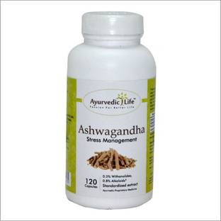 Ayurvedic Life Ashwagandha 120 capsules