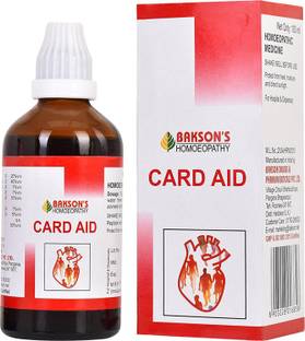Bakson's Homoeopathy Card Aid Drops