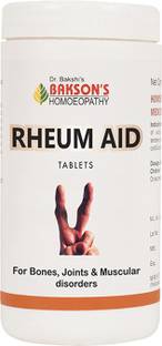 Bakson's Homoeopathy Rheum Aid Tablets