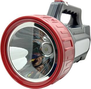 MitSales Domoda 150 W Emergency Light With 2000 Meter Long Range ,Side Light With Big SMD , 2 Modes High For Front Light & Side Light ,With ABS Plastic Body & Ac Wire For Recharging Function 12 hrs Torch Emergency Light