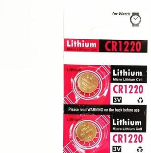 PREMBROTHERS Lithium CR1220 3V_Micro Lithium coin cell Pack of 2 pcs  Battery