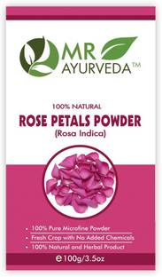 MR Ayurveda Rose Petals Powder for Glowing Skin