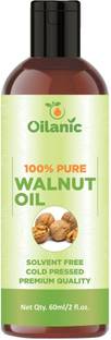 Oilanic 100% Pure & Natural Walnut Oil( 60 ml) Hair Oil