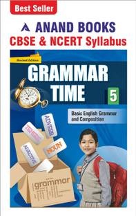 Anand Books Grammar Time 5 English Grammar & Composition Book For Class 5th (CBSE & NCERT Syllabus U.P. Board)