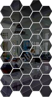 wall1ders Embossed Decorative Black Wallpaper