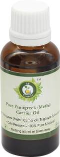 R V Essential Fenugreek (Methi) Carrier Oil 15ml- Trigonella Foenumgraecum (100% Pure and Natural Cold Pressed)