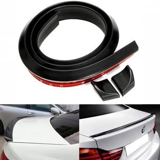 EliteAuto Matt Black Rear Trunk Spoiler Wing Lip Samurai Trimmable Car rear trunk wing lip/Spoiler 1.5M X 35MM - Universal Fit all Cars Car Spoiler