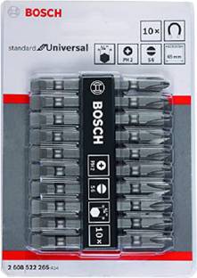 BOSCH 2 608 522 265 10 PIECES OF PH2XS6 65MM SCREWDRIVER BITS