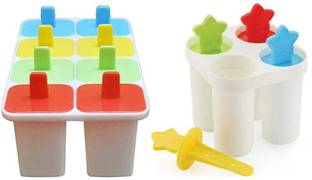 PuthaK Multicolor Plastic Ice Cube Tray