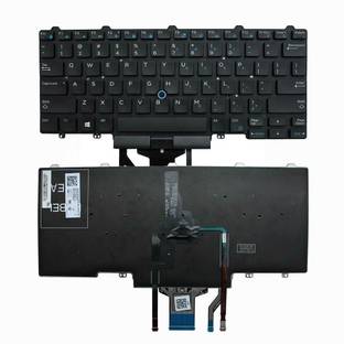 WISTAR Laptop Backlite Keyboard Compatible for Latitude E5450 E5470 E7450 E7470 0D19TR pk1313d4b00 Ser...