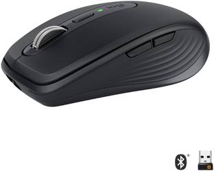 Logitech MX Anywhere 3 / Magnetic Scrolling, Ergonomic, 4000DPI Sensor, Custom Buttons Wireless Ambidextrous Laser Mouse  with Bluetooth